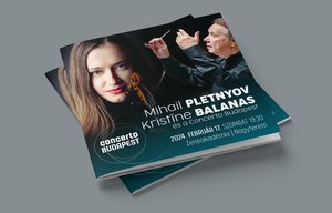 Mihail Pletnyov, Kristine Balanas és a Concerto Budapest