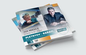 Mihail Pletnyov,Baráti Kristóf és a Concerto Budapest - 2024. március 8. Müpa